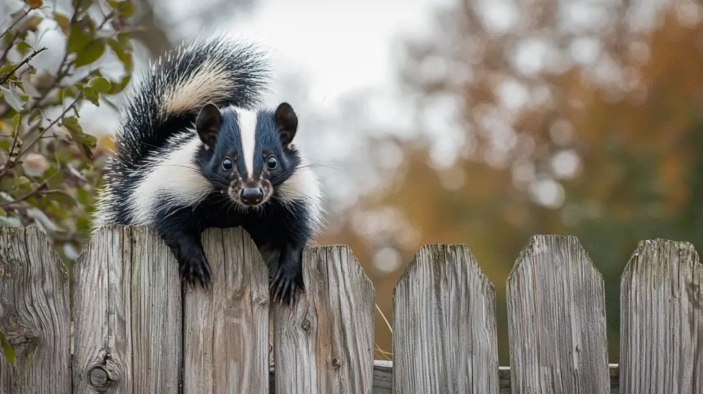 Can Skunks Climb Fences